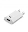 Ewent Wall Carger Adapter 1port 1A White EW1200