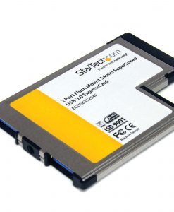 StarTech Flush Mount ExpressCard 2 x USB 3.0 ECUSB3S254F