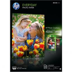 HP Everyday Glossy Photo Paper A4 25sht Q5451A