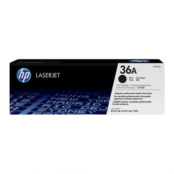HP 36A Black LaserJet Toner 2K Pgs CB436A