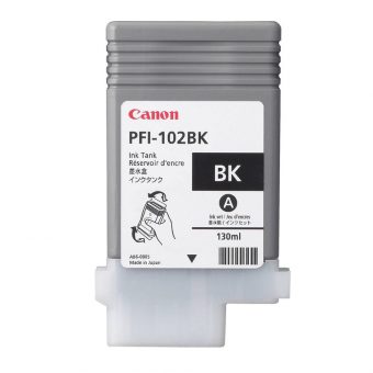 Canon PFI-102BK Black Ink 0895B001