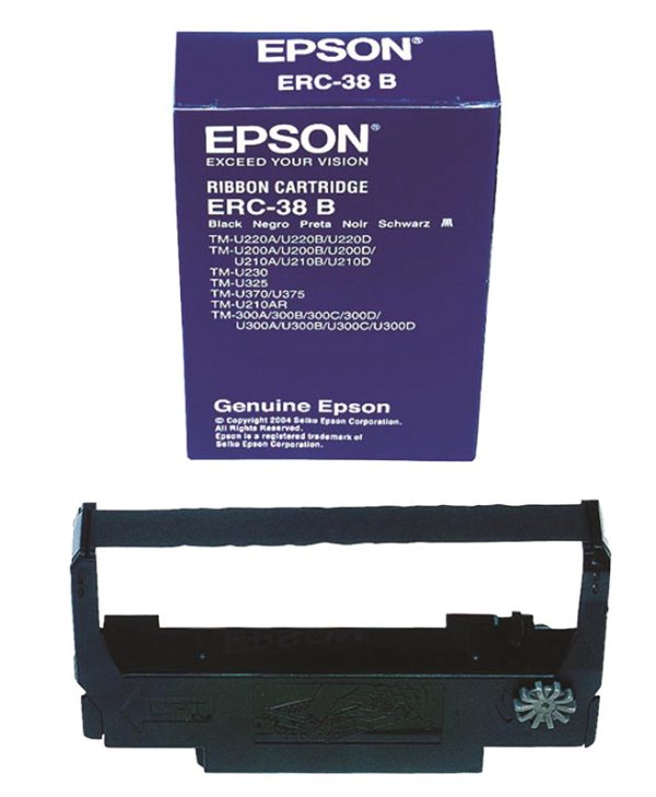 EPSON Ribbon (Μελανοταινια) C43S015214 ERC-23B BLACK