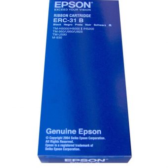 EPSON Ribbon (Μελανοταινια) C43S015231 ERC-31B BLACK