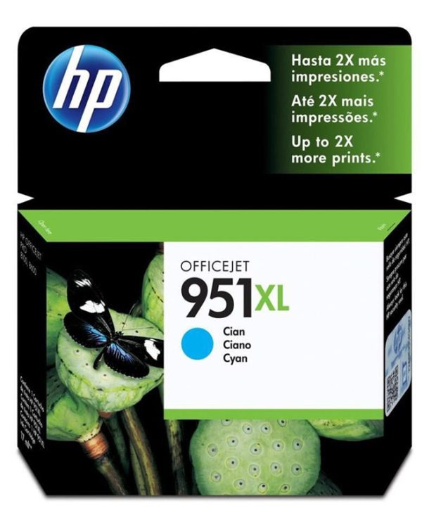 HP 951XL Ink Cyan 1.5K Pgs CN046AE
