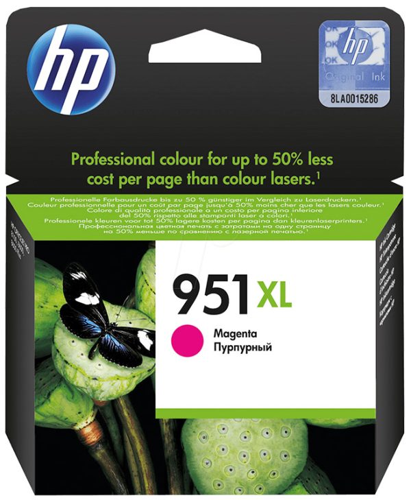 HP 951XL Ink Magenta 1.5K Pgs CN047AE