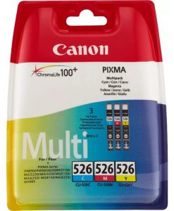 Canon CLI-526 Multipack Cyan, Magenta, Yellow 4541B006