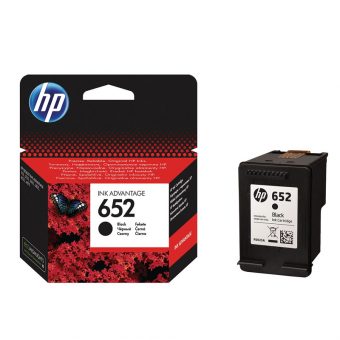 HP 652 Black Original Ink 200 Pgs F6V25AE