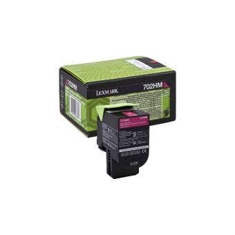 Lexmark 702HM Toner Magenta 3K Pgs 70C2HM0