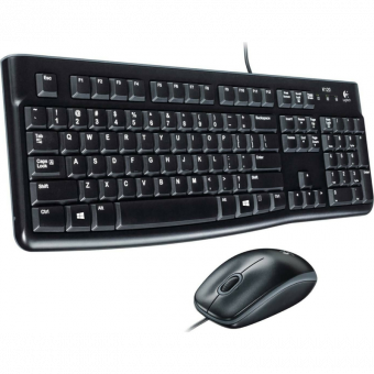 Logitech MK120 Desktop Set GR Black 920-002541 - Image 3