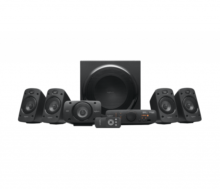 Logitech Z-906 500W 5.1 THX Wired Speakers 980-000468_1