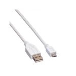 Roline Micro USB – USB 2.0 0.8m White 11.99.8754_2