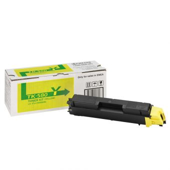 Kyocera Yellow Toner FS C5150DN (2.8K) (TK-580Y)
