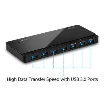 TP-Link USB 3.0 7-Port Hub UH700 v3 - Image 2