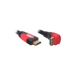 DeLock HDMI M/M 3m Γωνία Black 82687