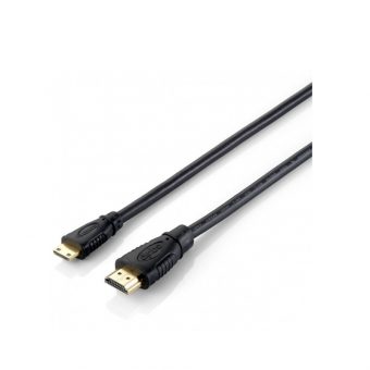 Equip High Speed HDMI to miniHDMI M/M 1m black 119306
