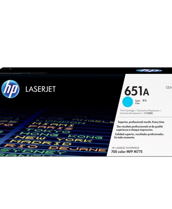 HP 651A Toner Cyan 16K Pgs CE341A