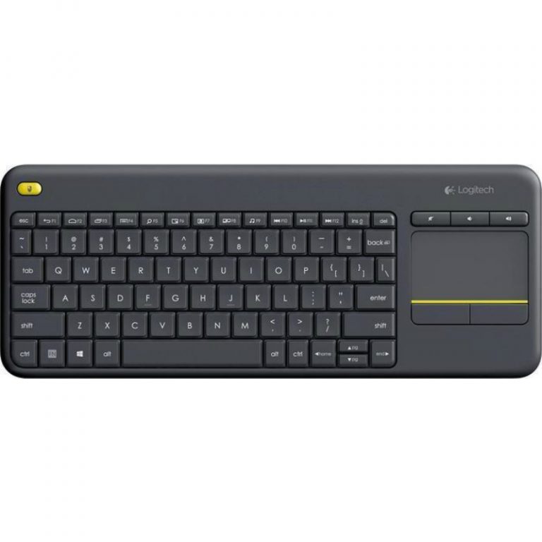 Logitech Wireless Touch Keyboard K400 Plus Black Dutch 920-007145