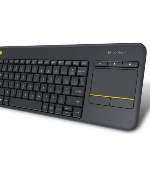 Logitech Wireless Touch Keyboard K400 Plus Black Dutch 920-007145_1