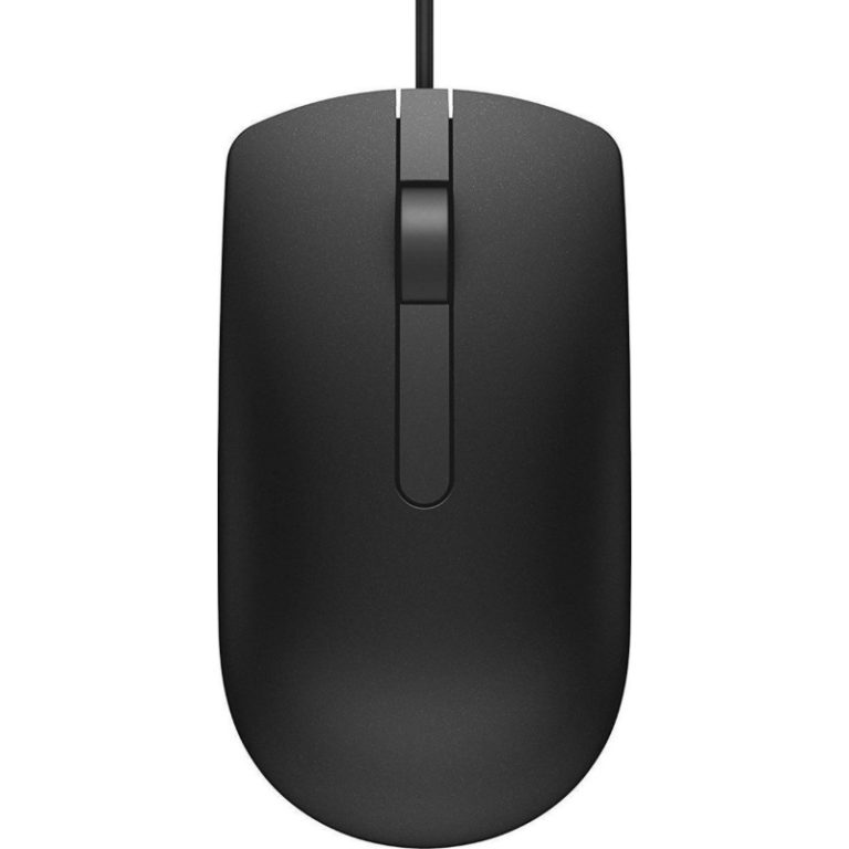 Dell Mouse MS116 Optical Wired Black 570-AAIR