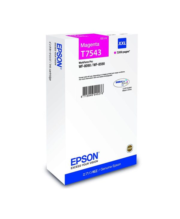 Epson Ink T75 XXL Magenta C13T754340