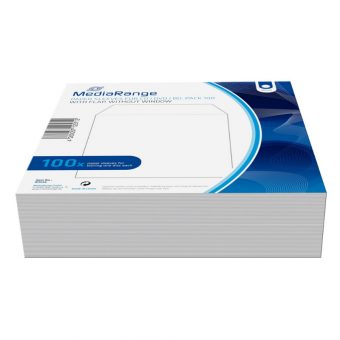 MediaRange Paper Sleeves for 1 Disc 100 Pieces BOX66
