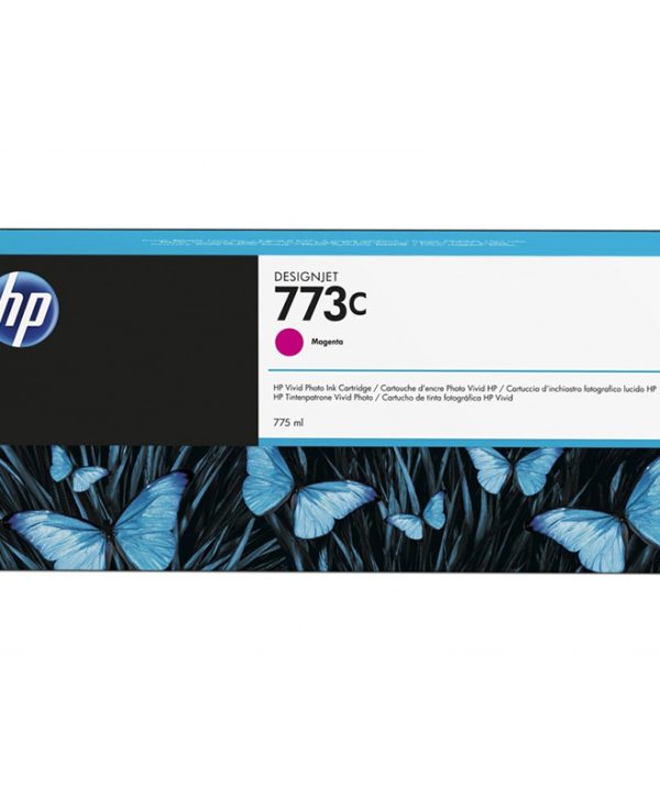 HP 773C Magenta DesignJet Ink Cartridge 775-ml C1Q39A