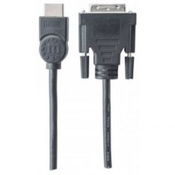 Manhattan HDMI M - DVI-D Dual Link M Black 1m 372503 - Image 4