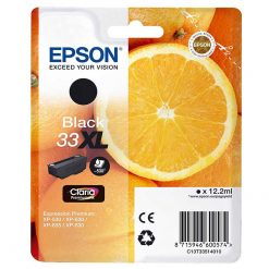 Epson 33XL Black Ink Cartridge C13T33514012