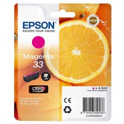 Epson 33 Magenta Ink Cartridge C13T33434012