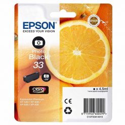 Epson 33 Photo Black Ink Cartridge C13T33414012 - Image 2