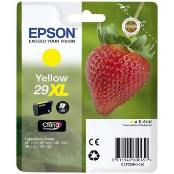 Epson 29XL Yellow Ink Cartridge C13T29944012