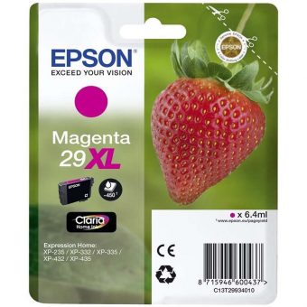 Epson 29XL Magenta Ink Cartridge C13T29934012