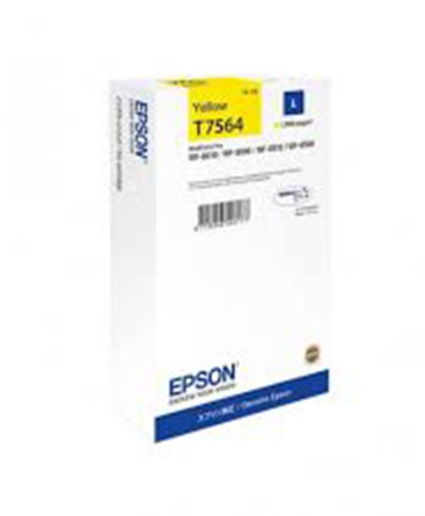 Epson T7564 Yellow Ink Cartridge C13T756440