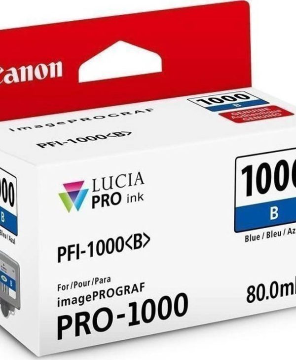 Canon PFI-1000B Blue Ink Cartridge 0555C001