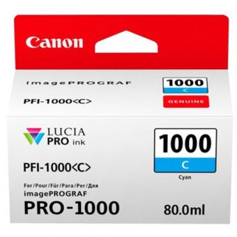 Canon PFI-1000PC Photo Cyan Ink Cartridge 0550C001