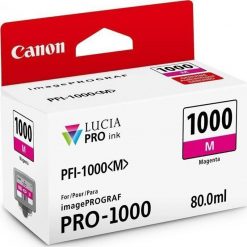 Canon PFI-1000M Magenta Ink Cartridge 0548C001