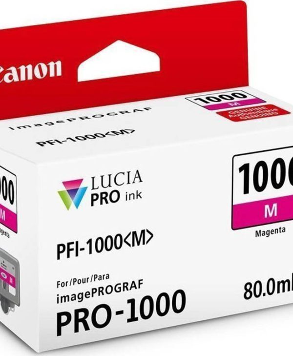 Canon PFI-1000M Magenta Ink Cartridge 0548C001