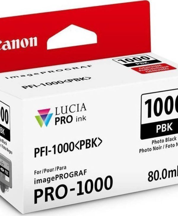 Canon PFI-1000PBK Black Photo Ink Cartridge 0546C001