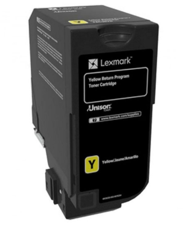 Lexmark Yellow CS720/CS725/CX725 Toner 74C20Y0