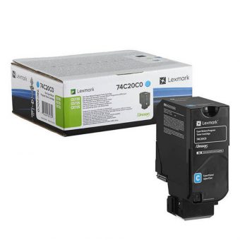 Lexmark Cyan CS720/CS725/CX725 Toner 74C20C0