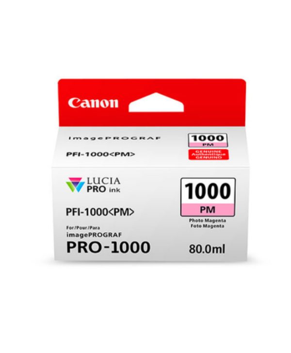 Canon PFI-1000PM 80ml Magenta Ink 0551C001
