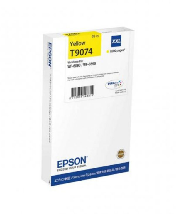 EPSON T9074 69ml YELLOW INK C13T907440