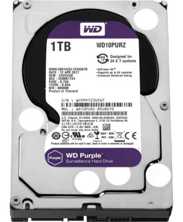 Western Digital Purple 1TB Sata III