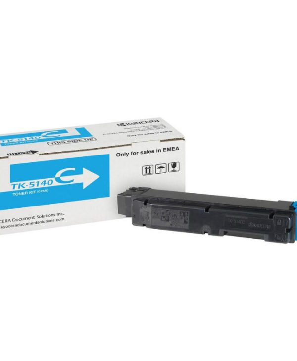 Kyocera 5000 pgs Cyan Toner TK-5140C/1T02NRCNL0