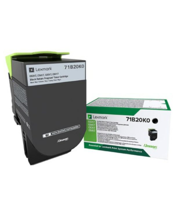 Lexmark 3000 pgs Black Toner 71B20K0