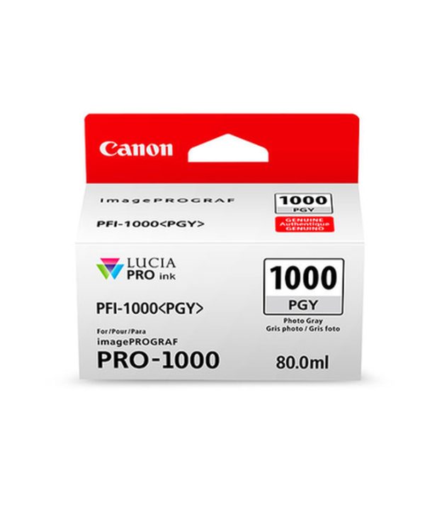 Canon PFI-1000PGY 80ml Grey Ink 0553C001