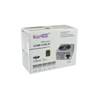 LC-Power Office Series 400W 12cm Fan 80+ Bronze LC500-12 V2.31 - Image 2