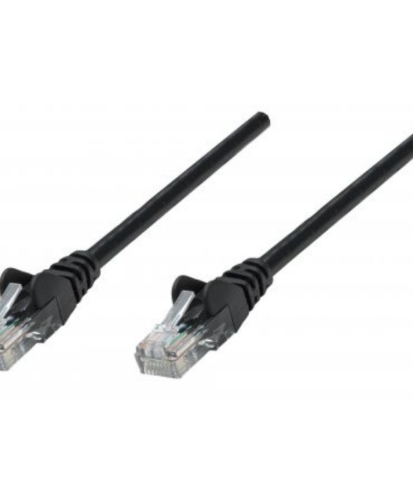 Manhattan UTP Cat.6 0.25m Black 739917