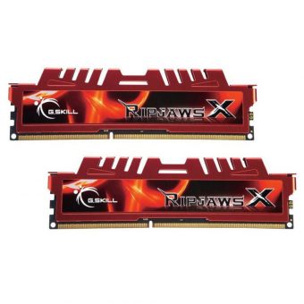 G.Skill RipjawsX 16GB (2x8GB) 1600MHz DDR3 Red F3-12800CL10D-16GBXL