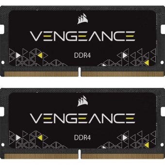 Corsair Vengeance 32GB (2x16GB) 2666MHz DDR4 SO-DIMM CMSX32GX4M2A2666C18 - Image 2